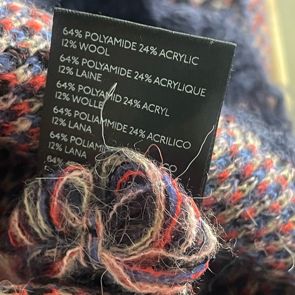 Anthropologie Multicolor V-Neck Sweater - Picture 12 of 12